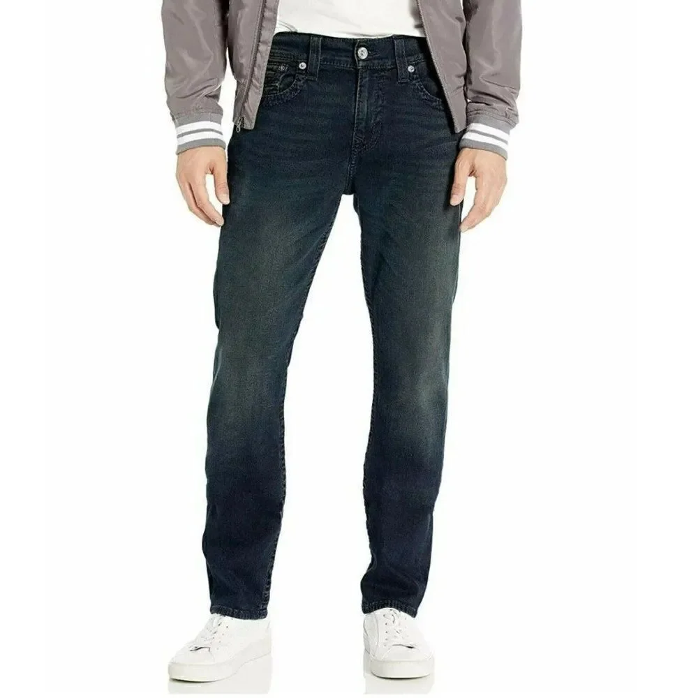 True Religion W38 x 32 Men's Geno‎ Big T Slim Fit Jeans - Last Call